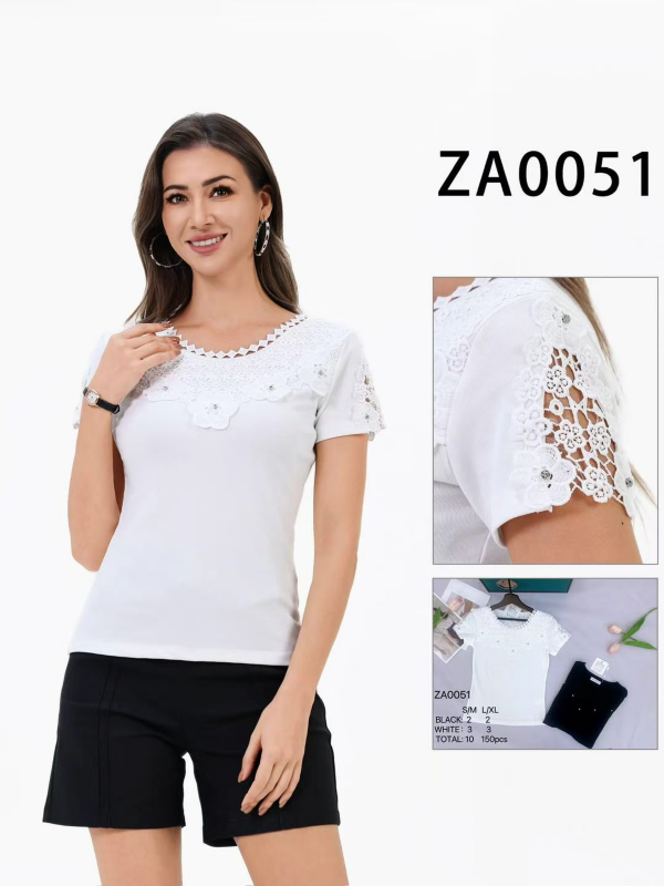 Bluzki damskie Roz S/M-L/XL , Mix Kolor Paczka 10 szt